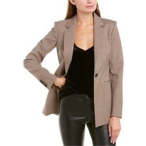 Theory Portland Power Wool Plaid‎ Jacket - NWT Size 4